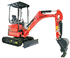 小型挖掘機使用視頻，小型挖掘機操作圖解