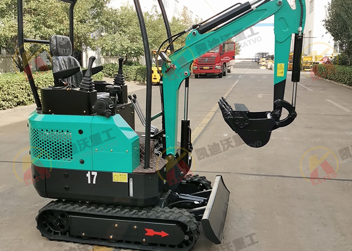 凱迪沃KV17小型挖掘機操作視屏展示